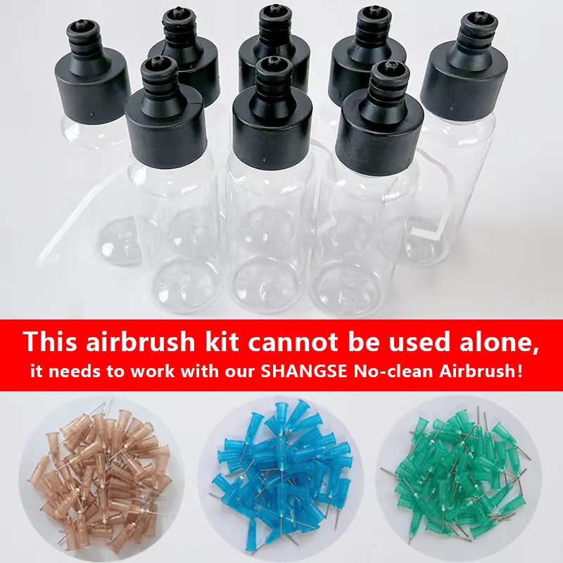 No-Clean Airbrush Accessory Kit 1 workflow detail