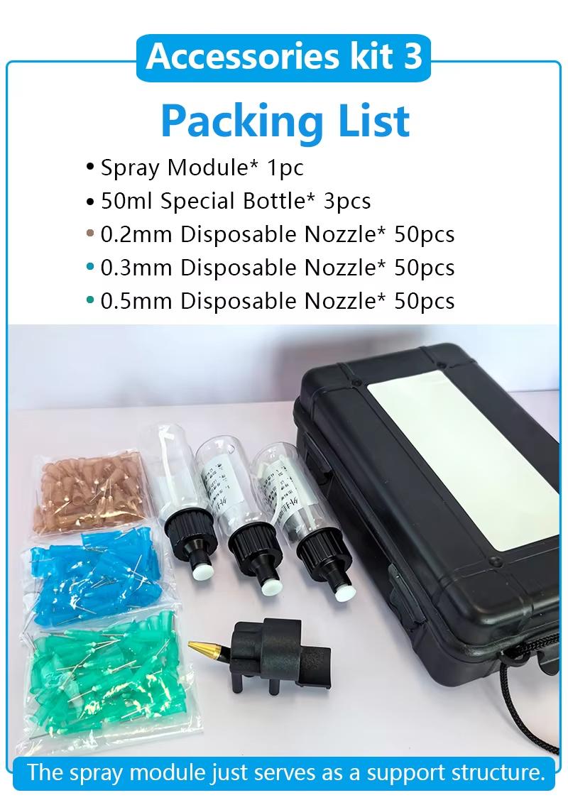 No-Clean Airbrush Accessory Kit 3 workflow detail