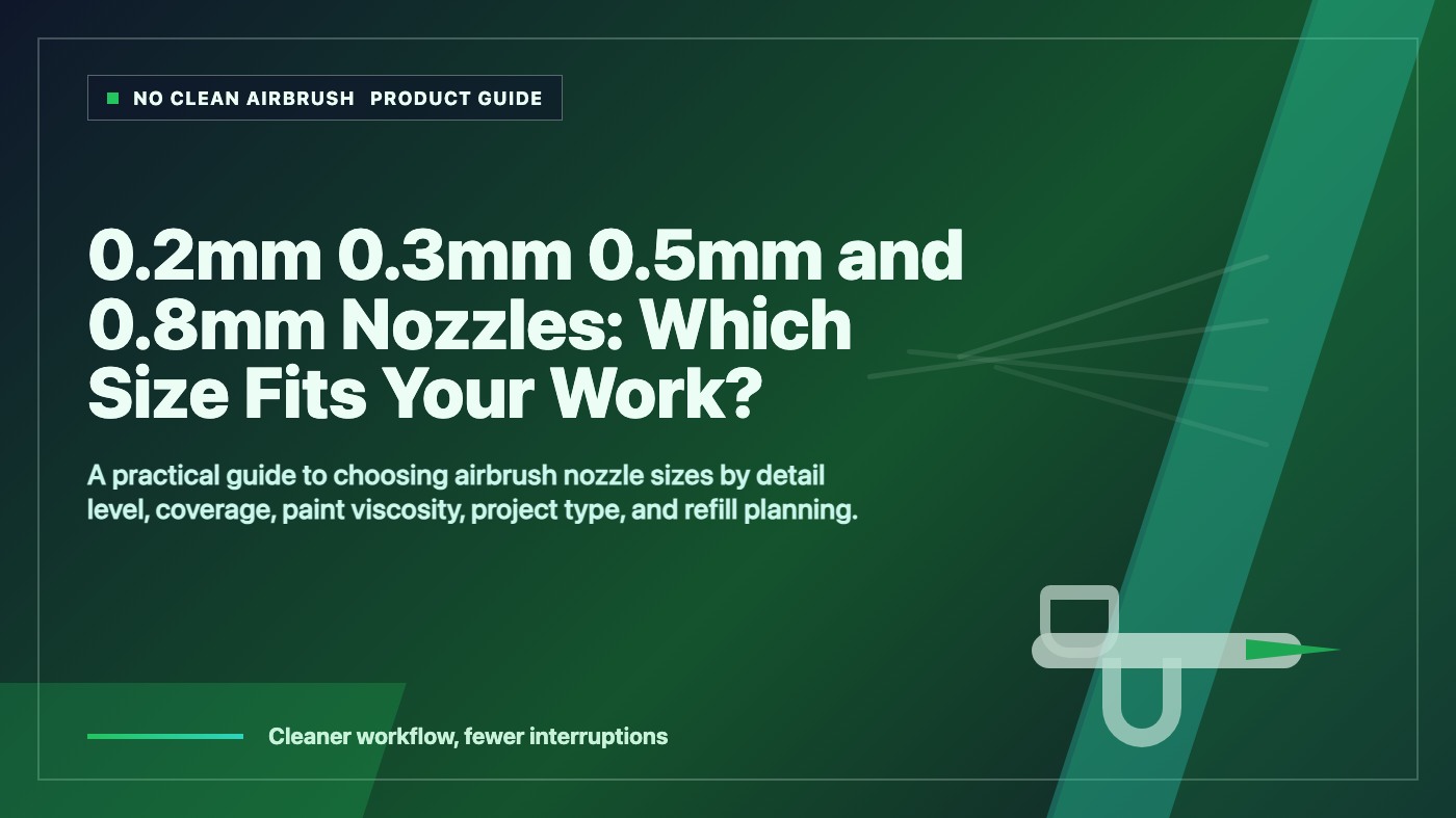 0.2mm 0.3mm 0.5mm and 0.8mm Nozzles: Which Size Fits Your Work?